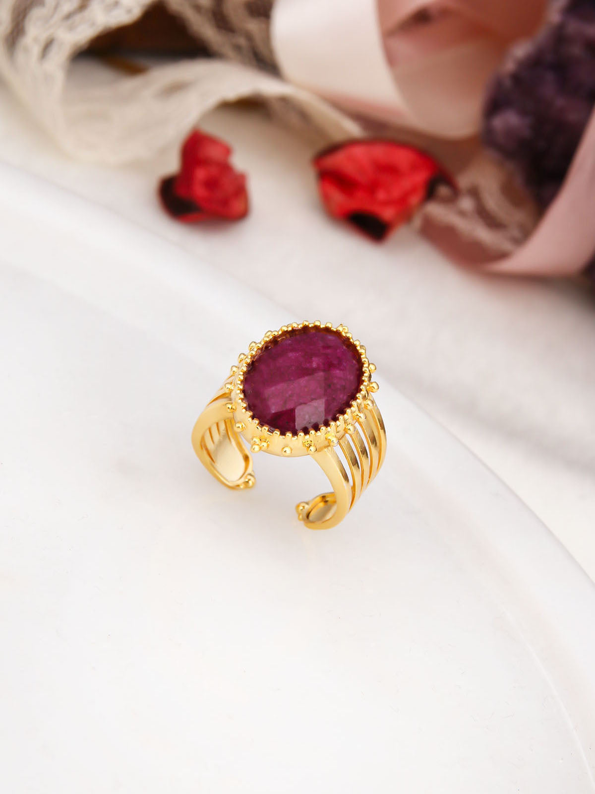Agate Bague