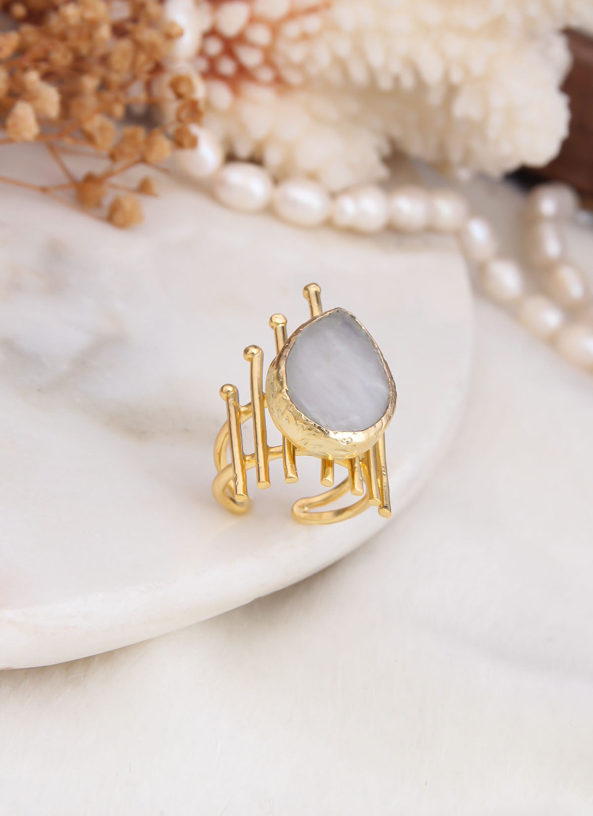Moonstone Ring
