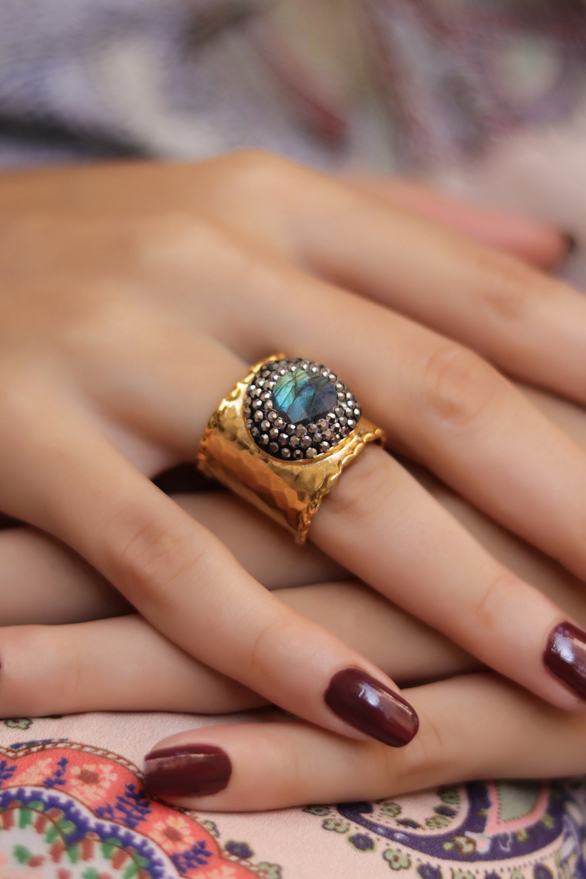 Labradorite Ring