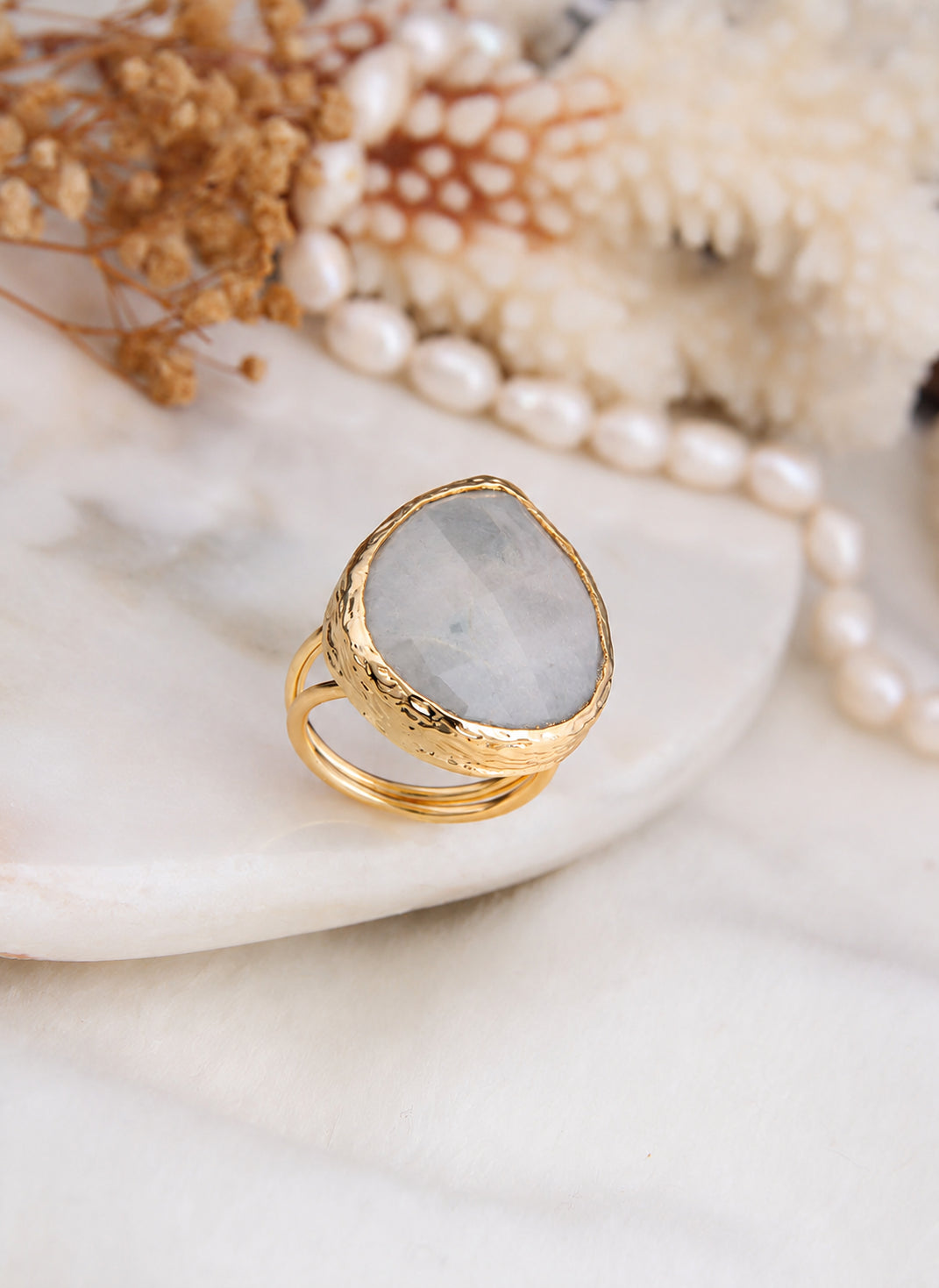 Moonstone Ring