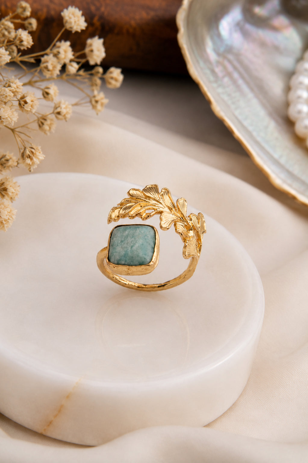 Amazonite Ring