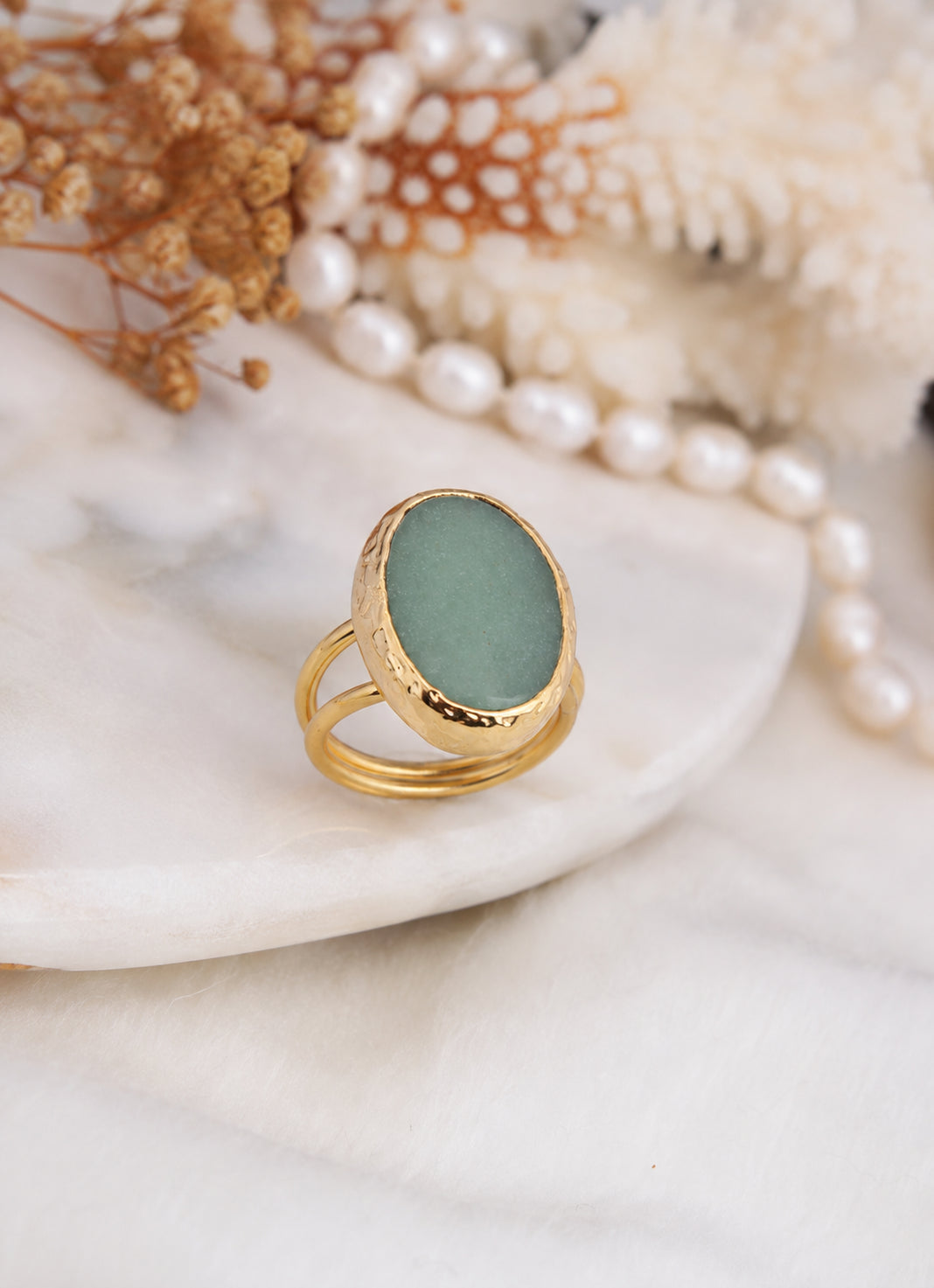 Amazonite Ring