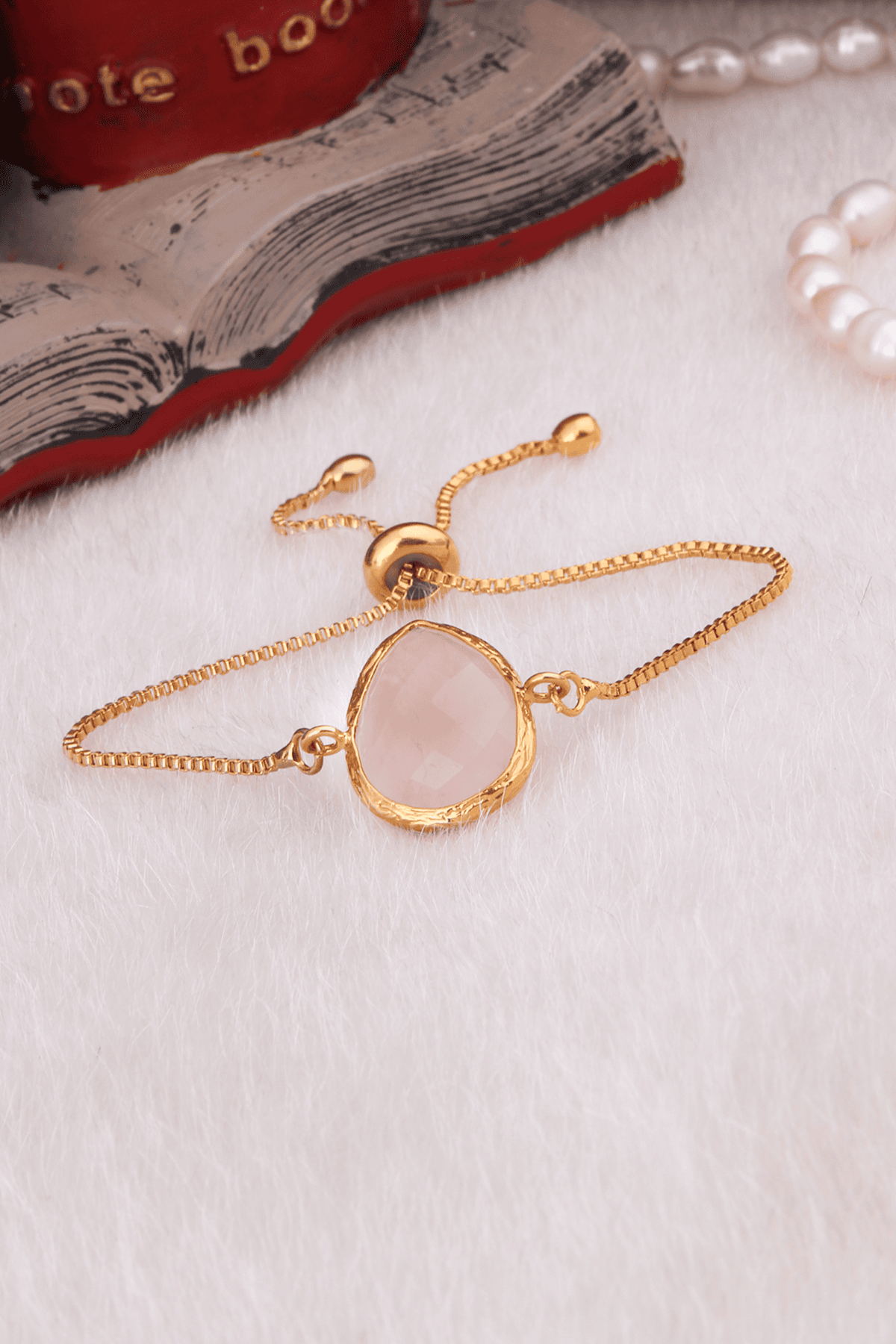 Pink Quartz Bracelet