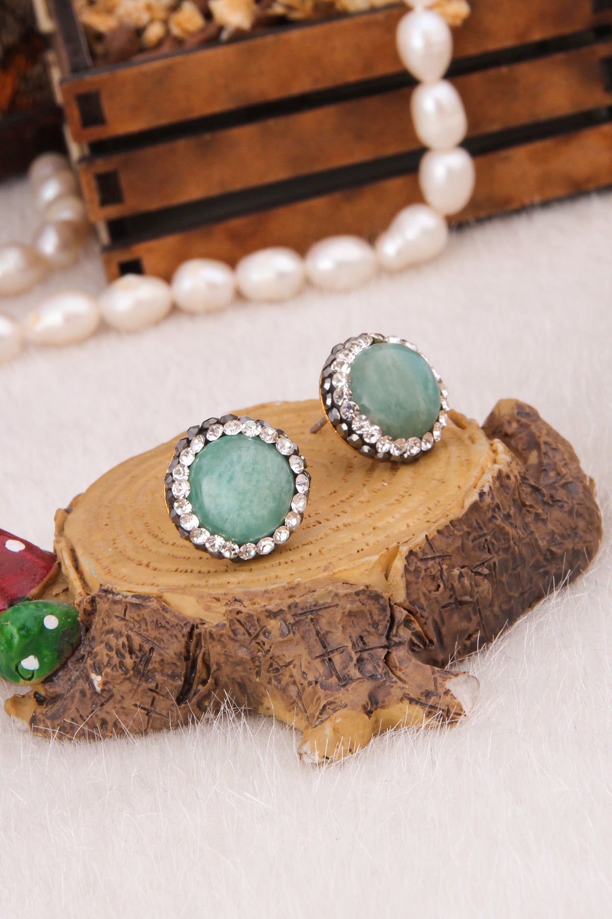 Amazonite Earring