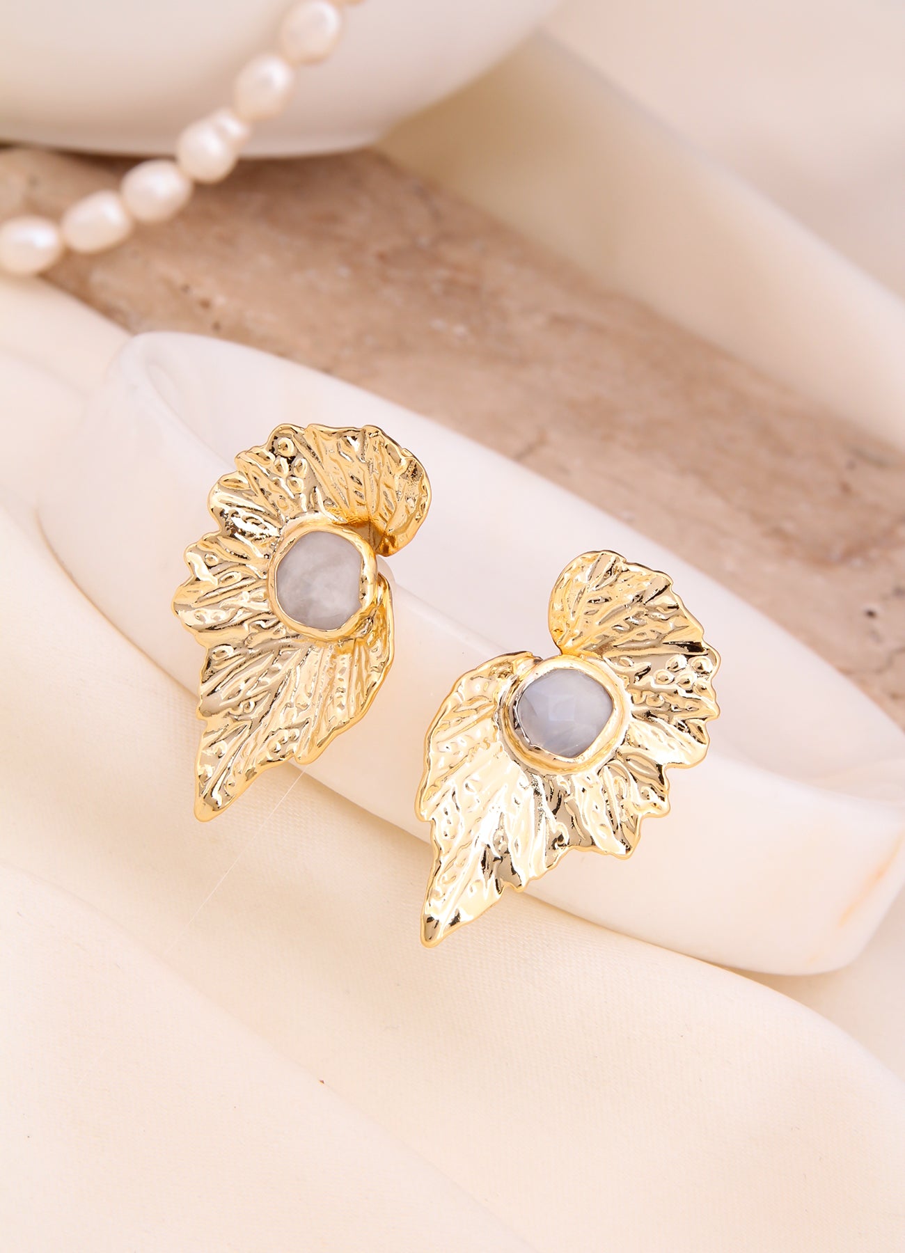 Moonstone Earring