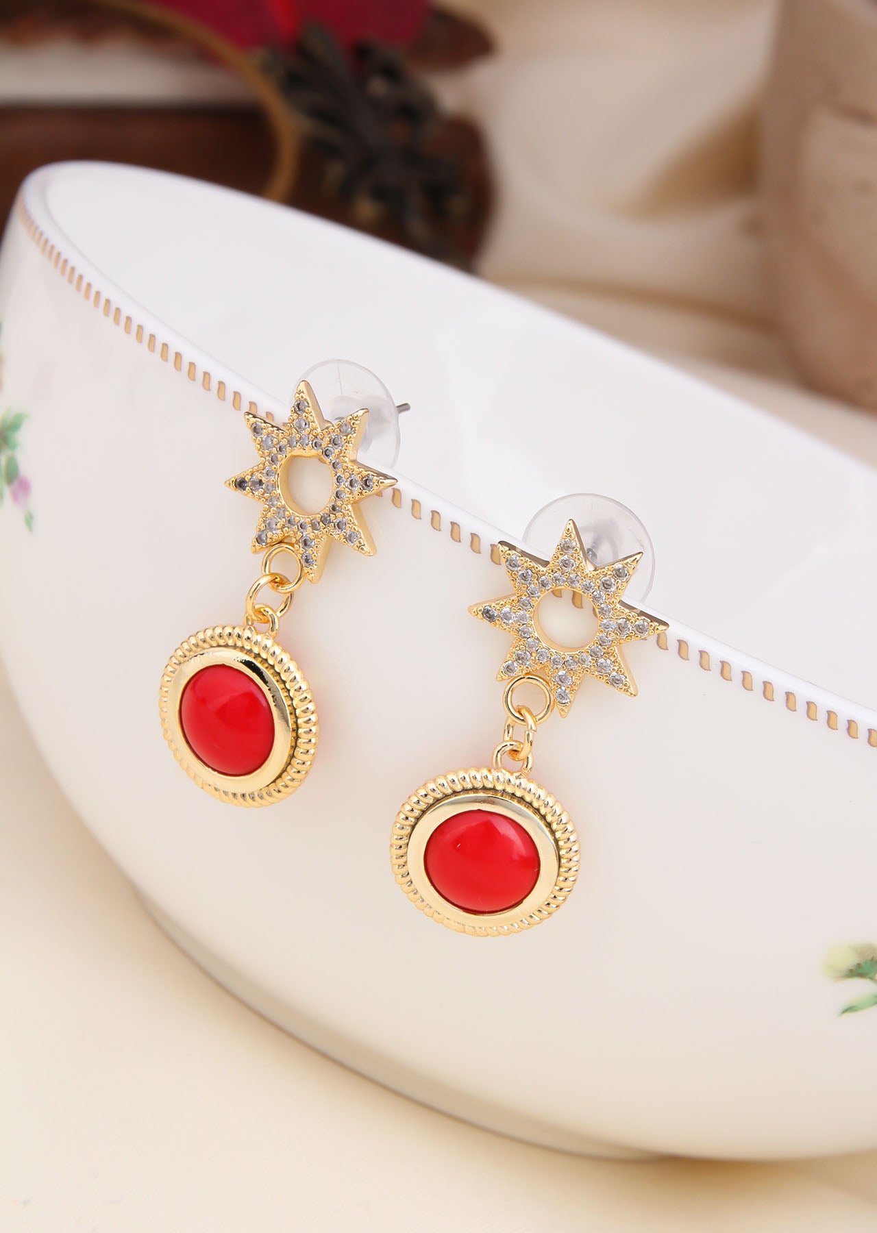 Zircon Earring