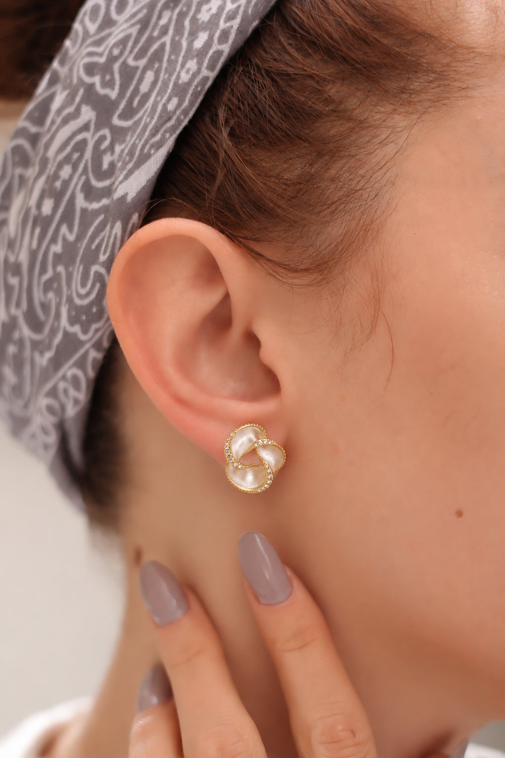 Zircon Earring