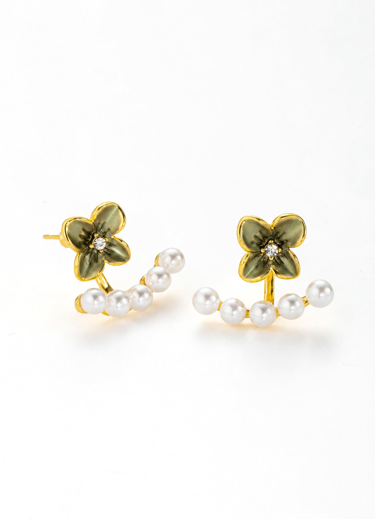 Zircon & Majorca Pearl Earring