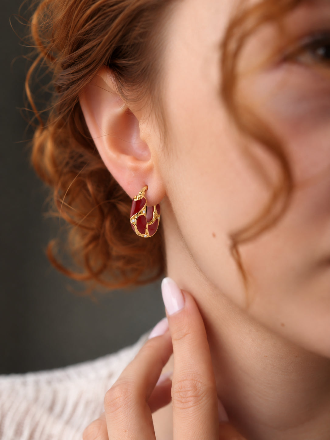 No Stone Earring
