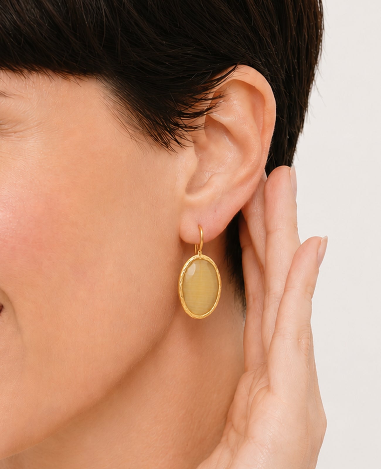 Agate Earring