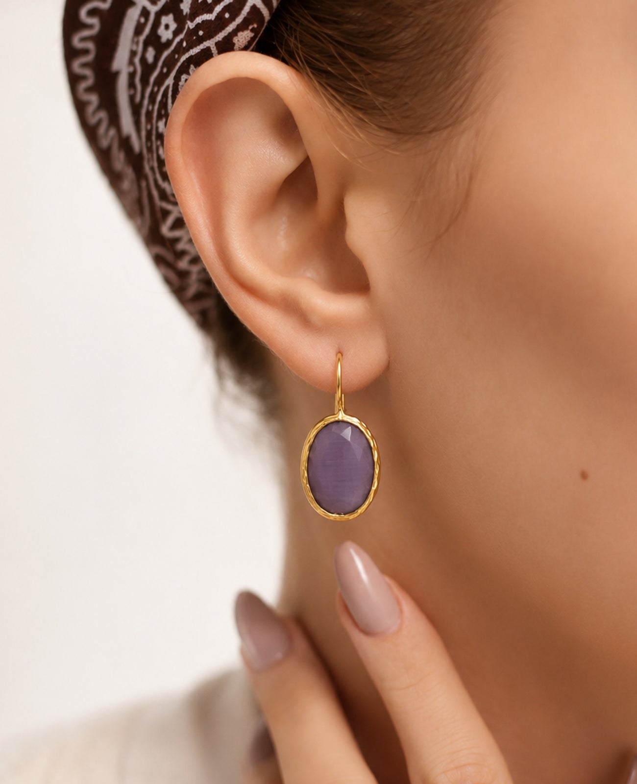 Amethyst Earring