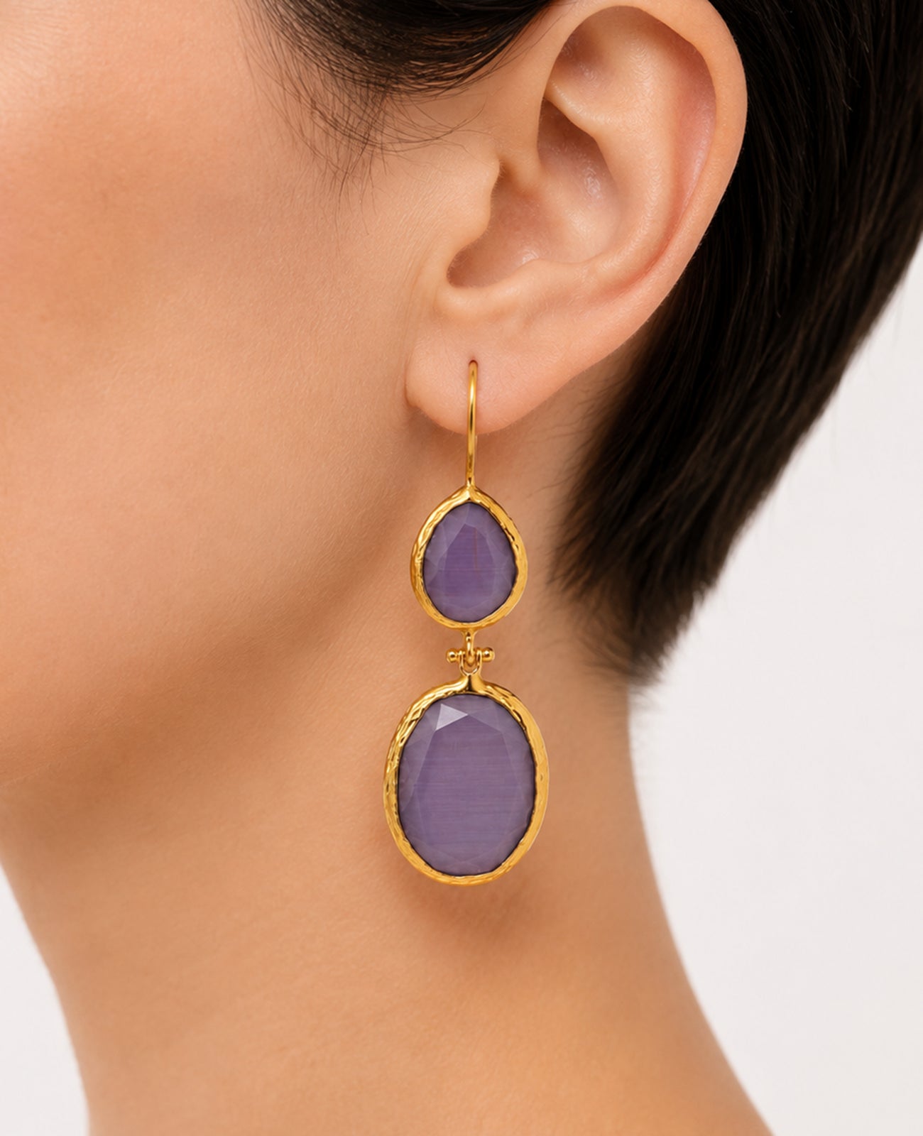 Cat Eyes Earring