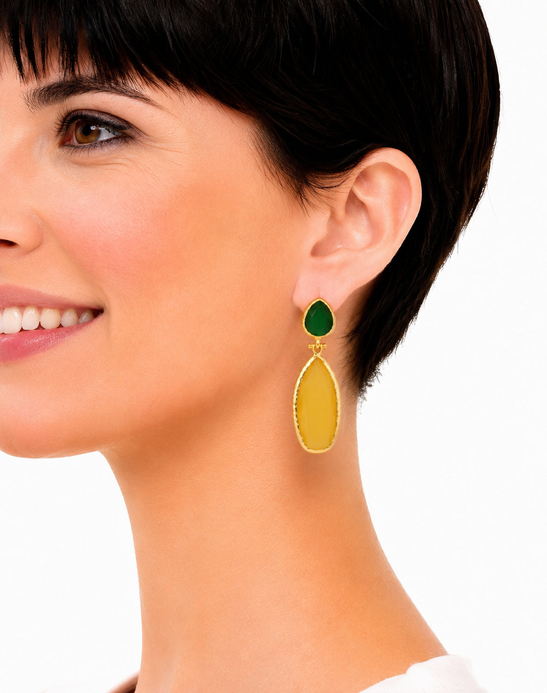 Cat Eyes Earring