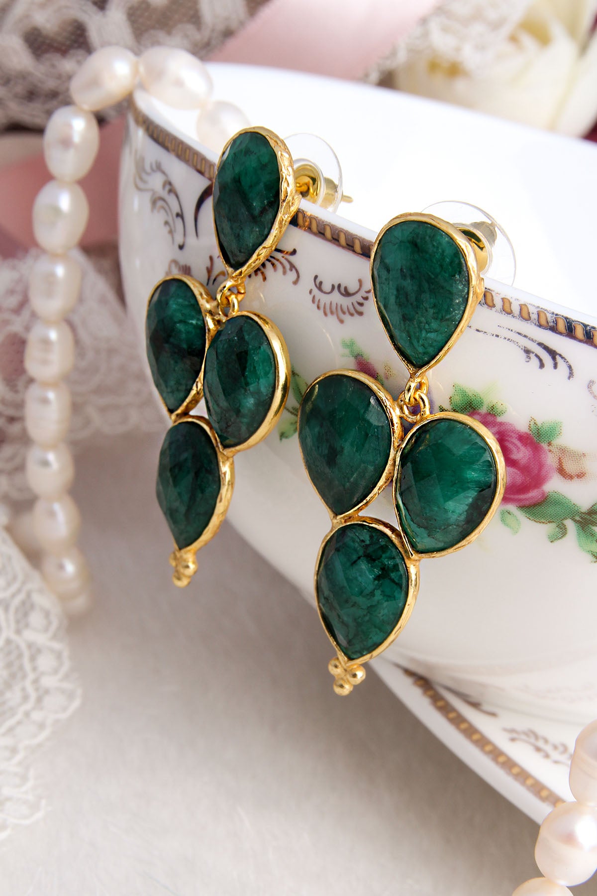 Agate Earring