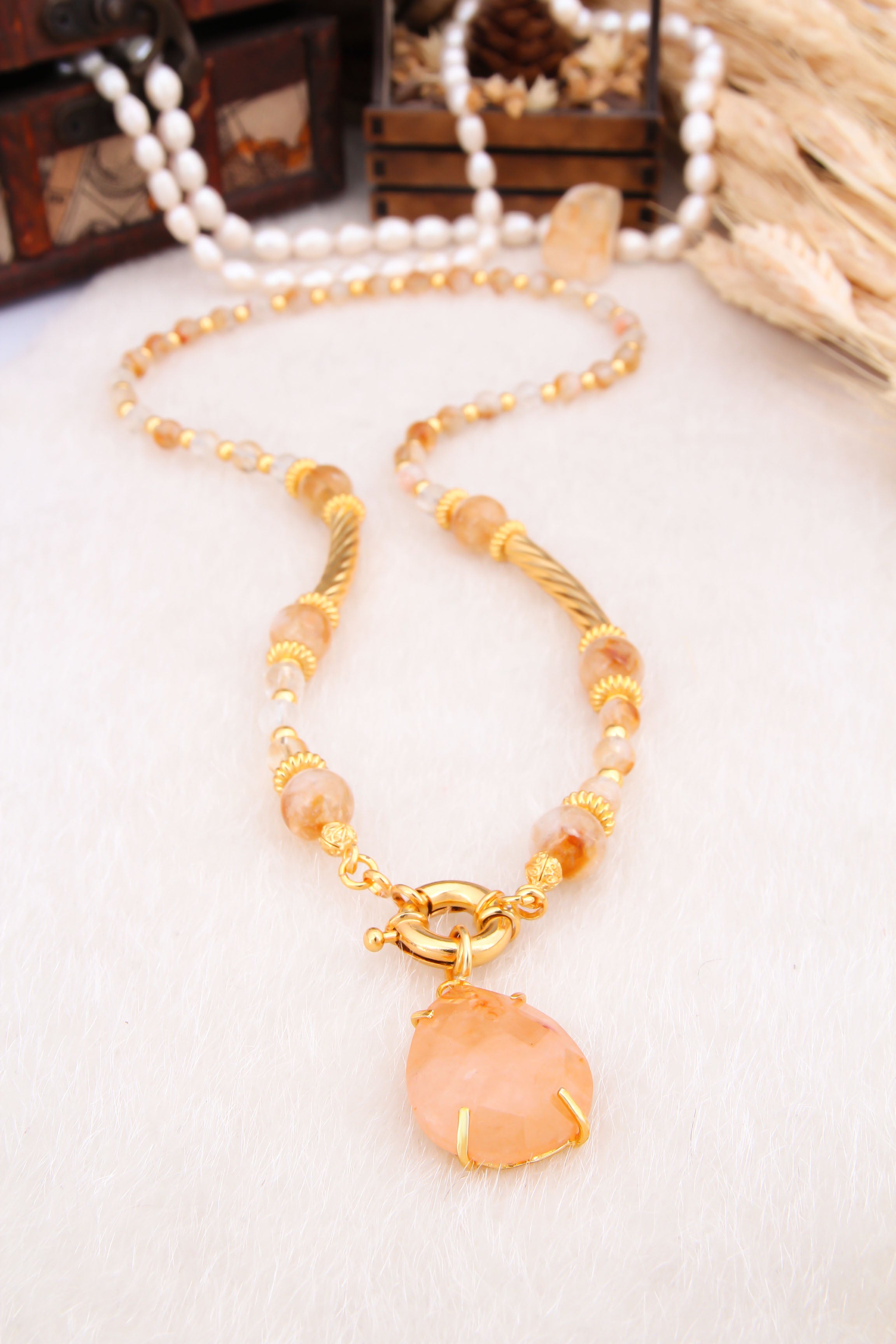 Citrine Necklace