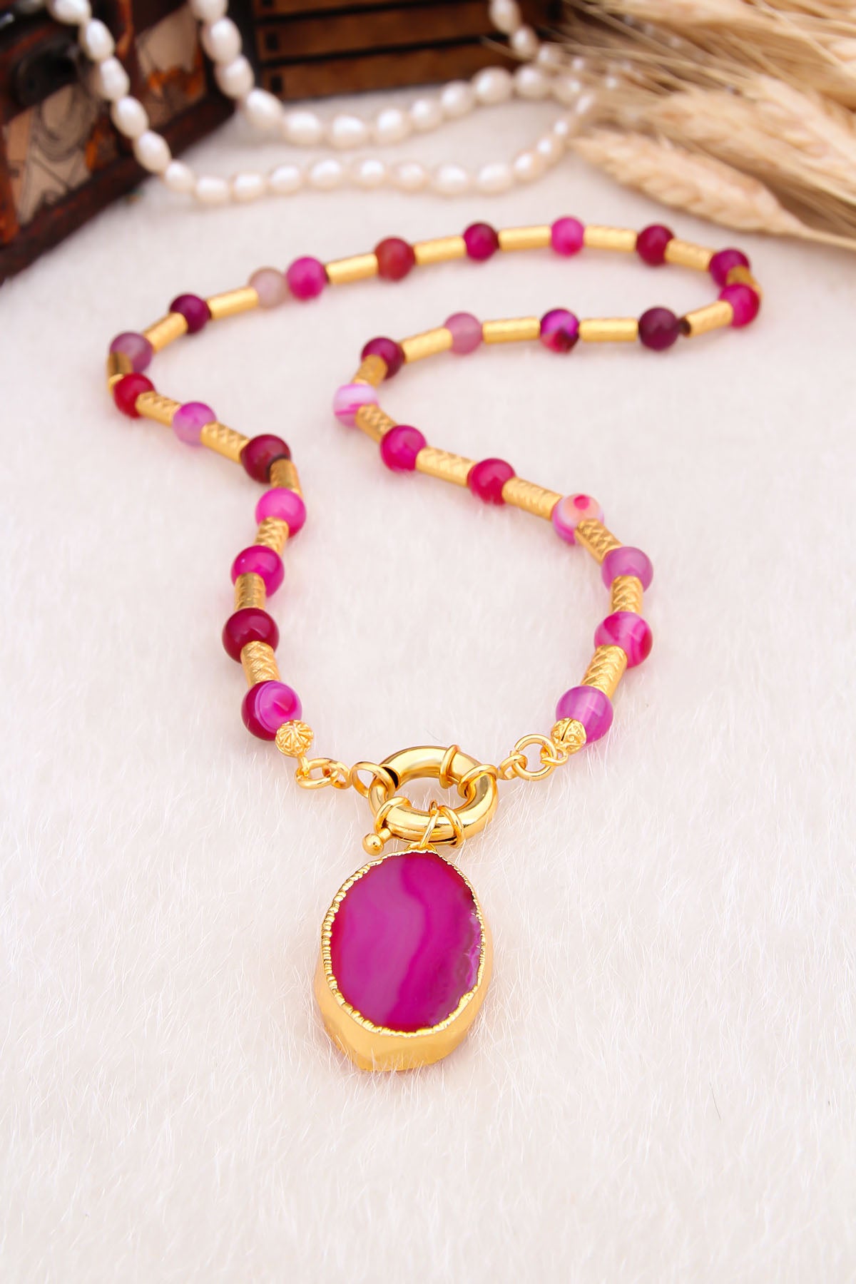 Agate Necklace