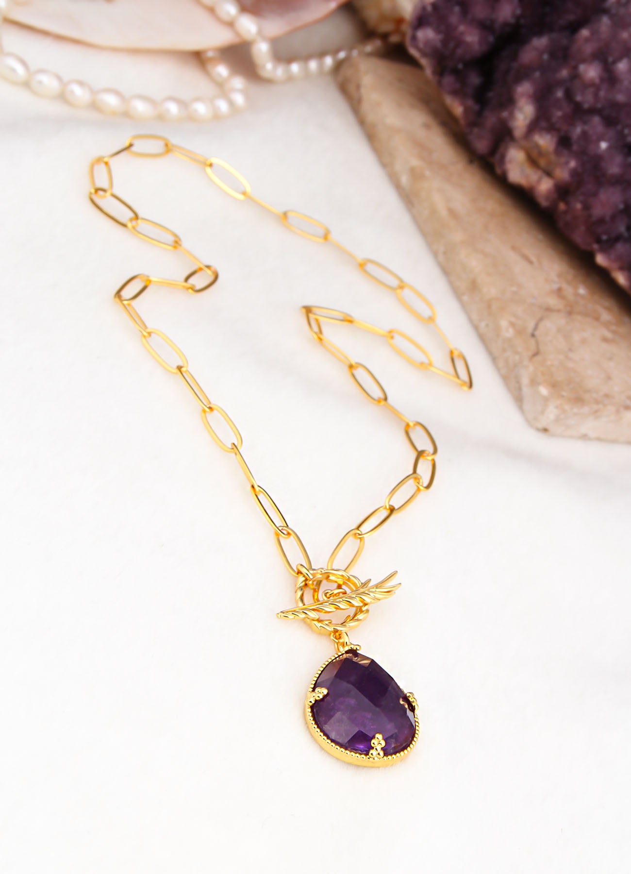 Ametyhst Collier