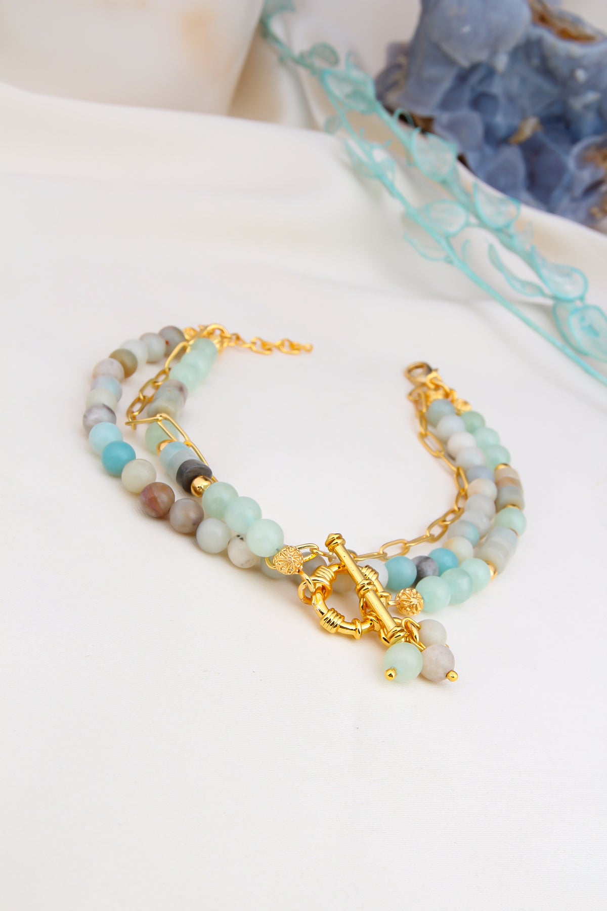 Amazonite Anklet