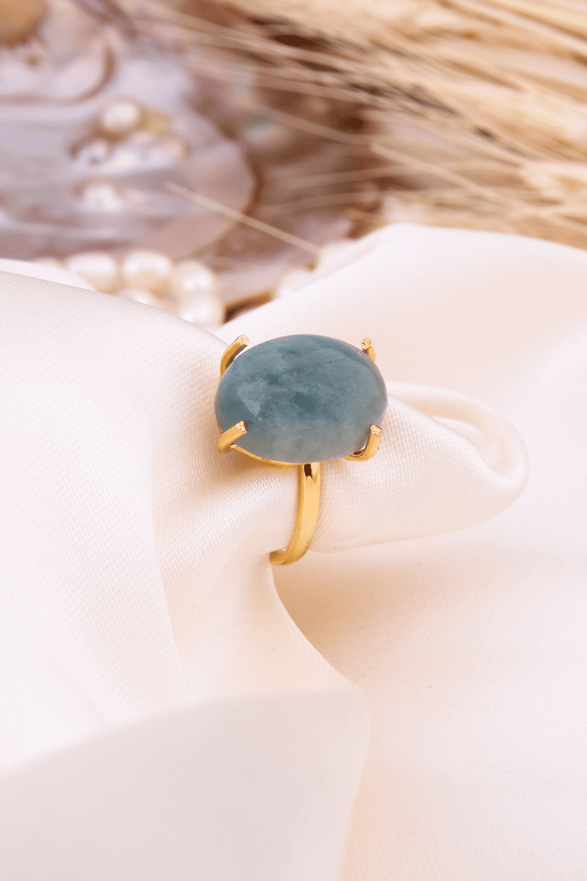 Aquamarine Ring
