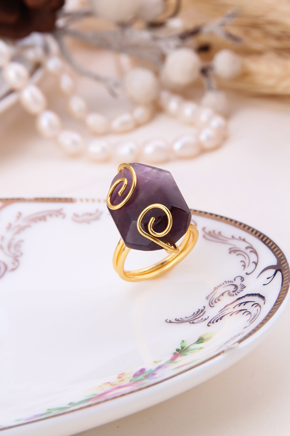 Aquamarine Ring