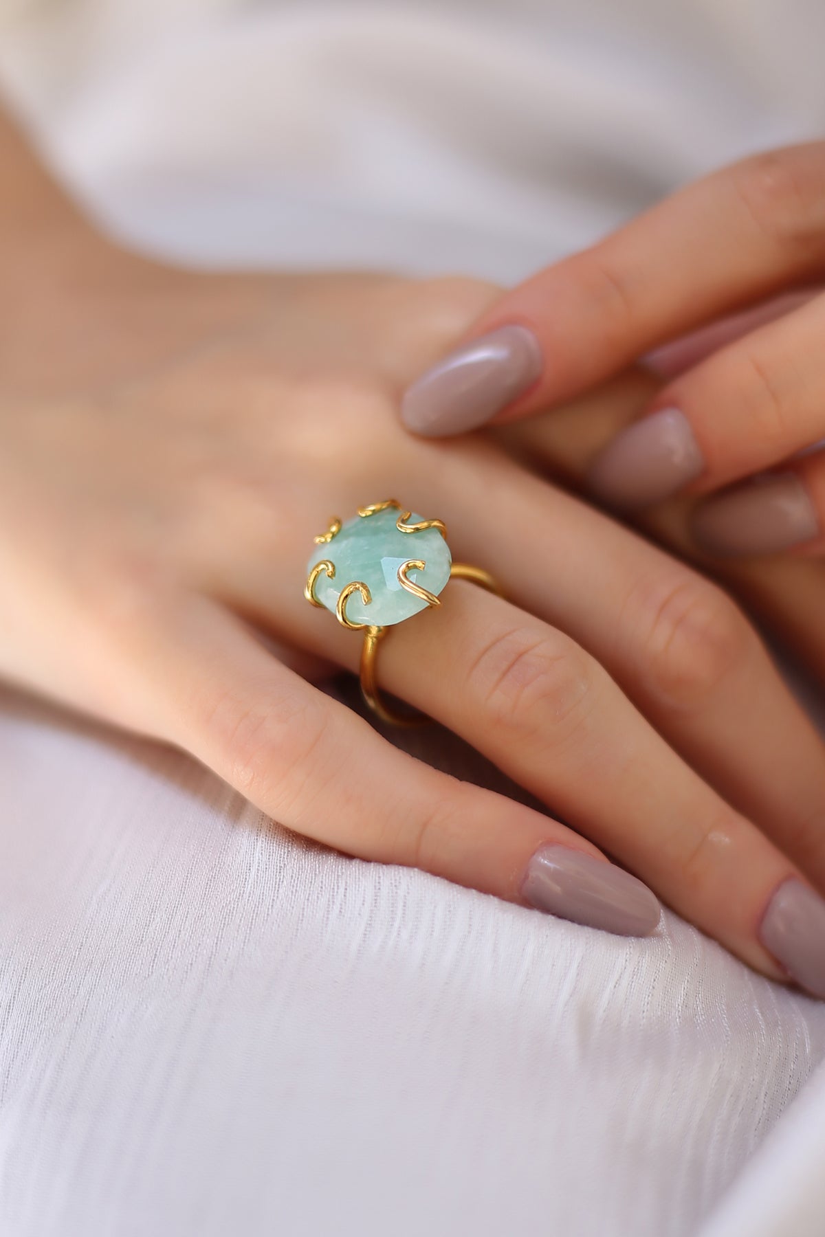Amazonite Ring