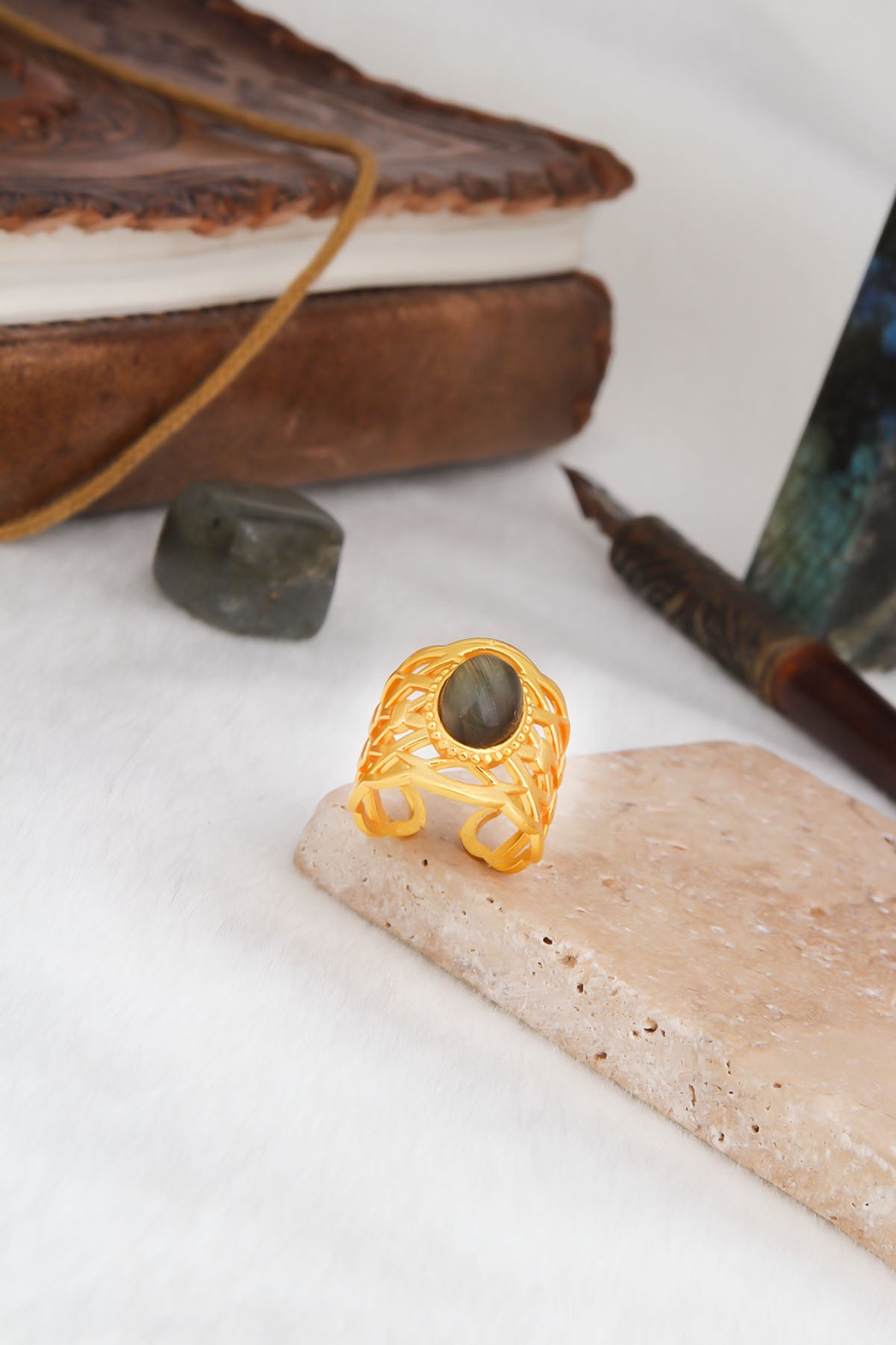 Labradorite Ring