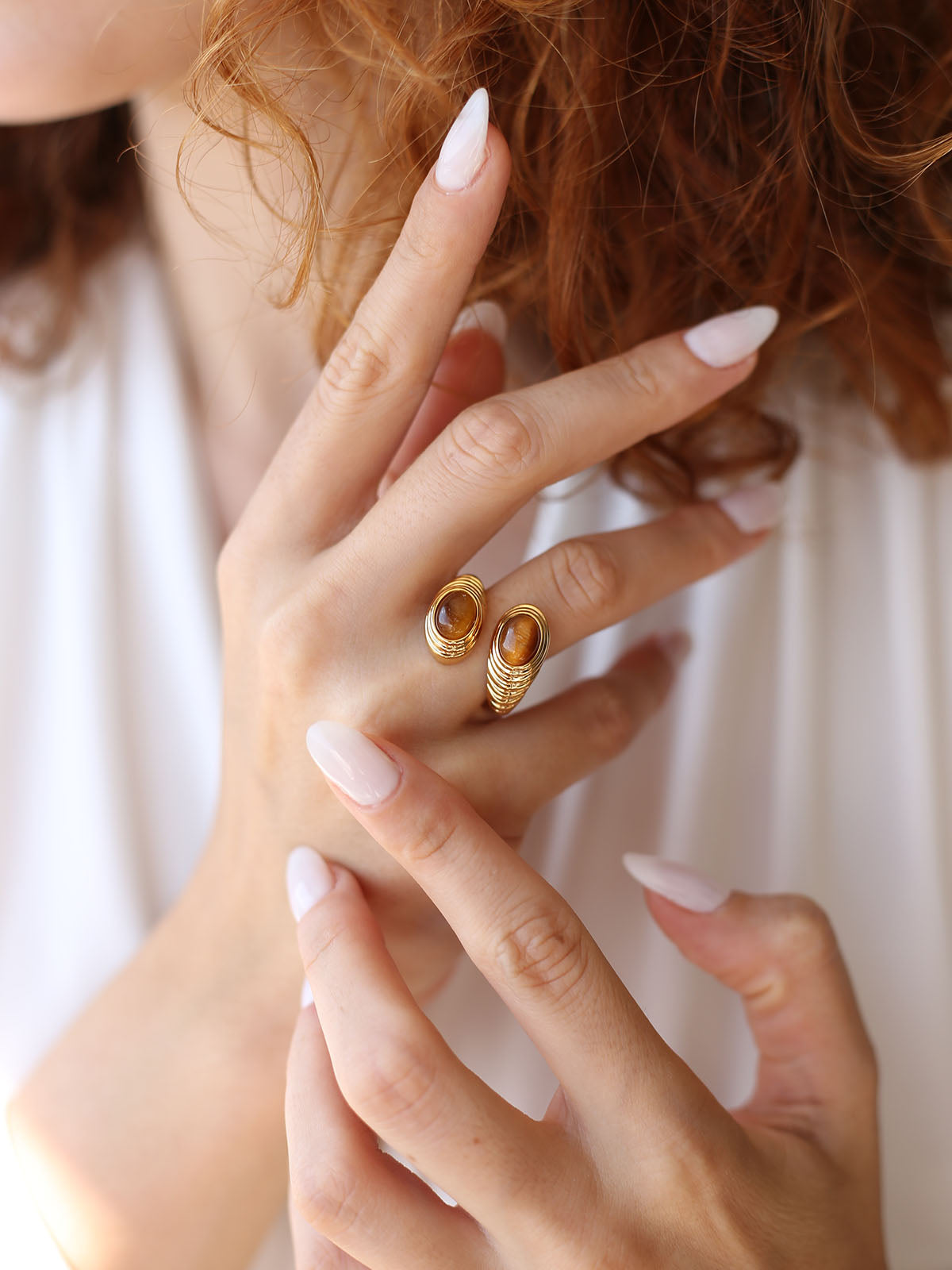 Tiger Eyes Ring