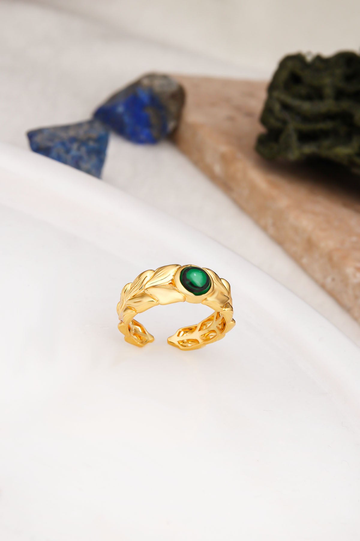 Malahite Bague
