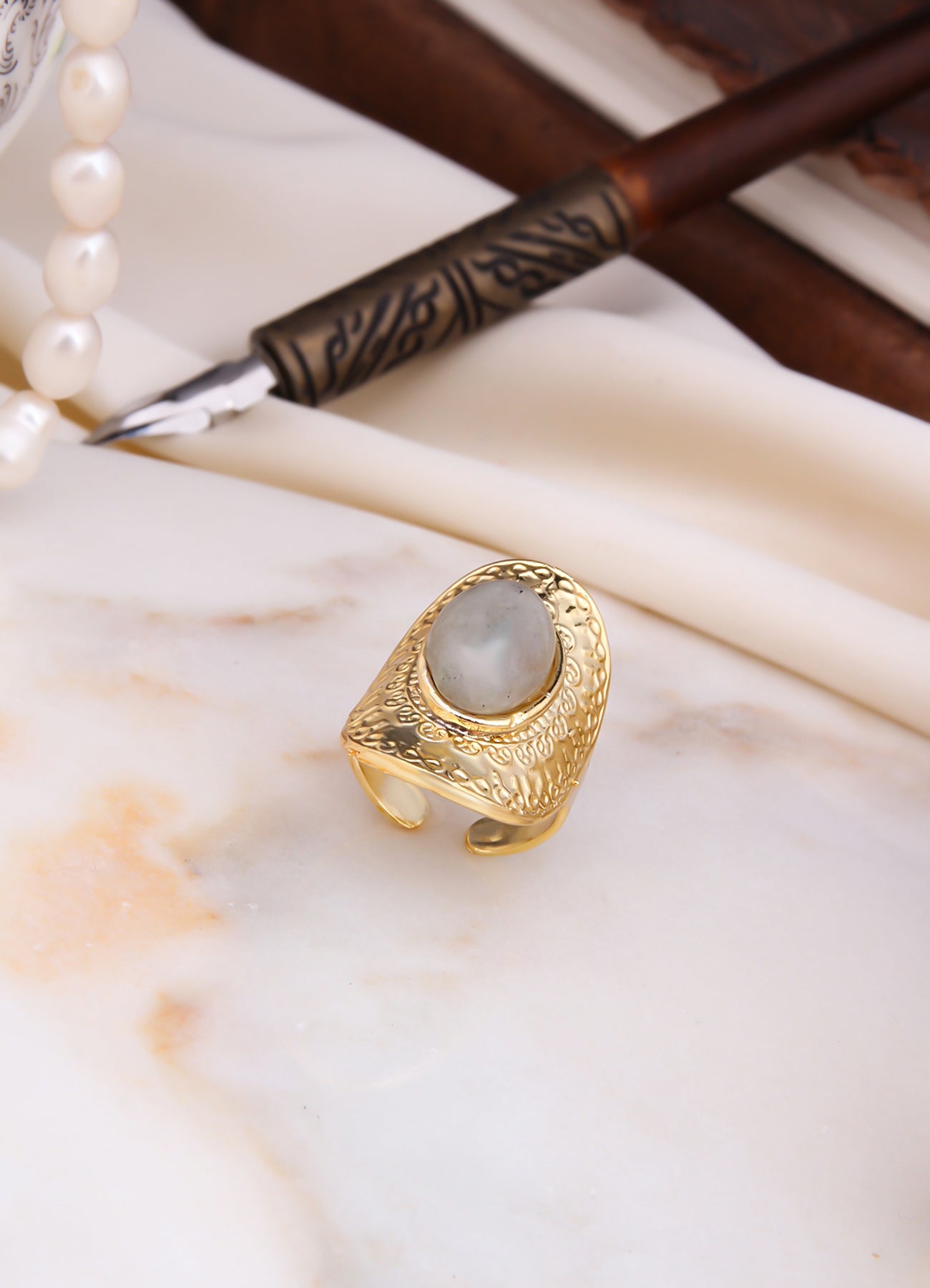 Labradorite Ring