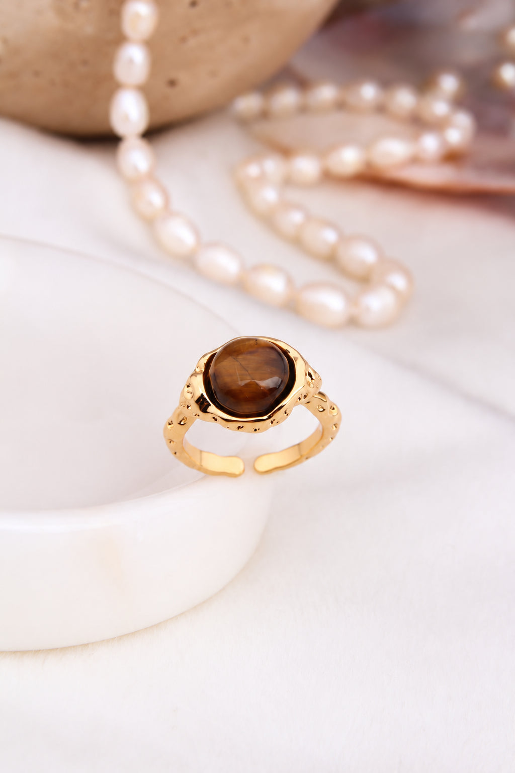 Tiger Eyes Ring