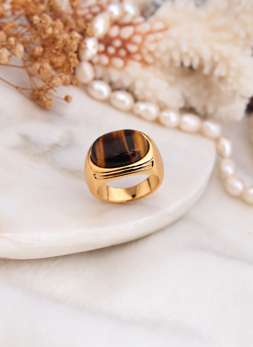 Tiger Eyes Ring