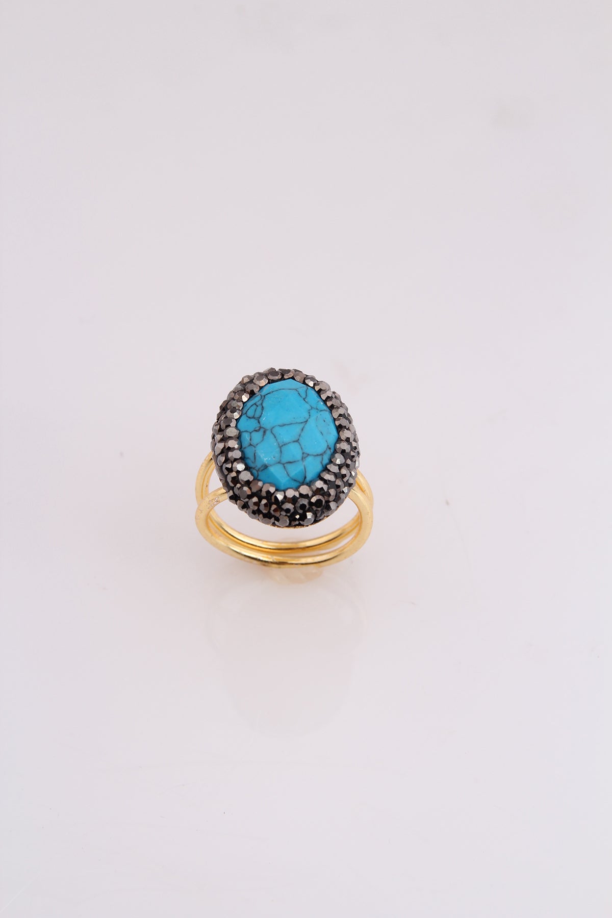 Turquoise & Hematite Earring