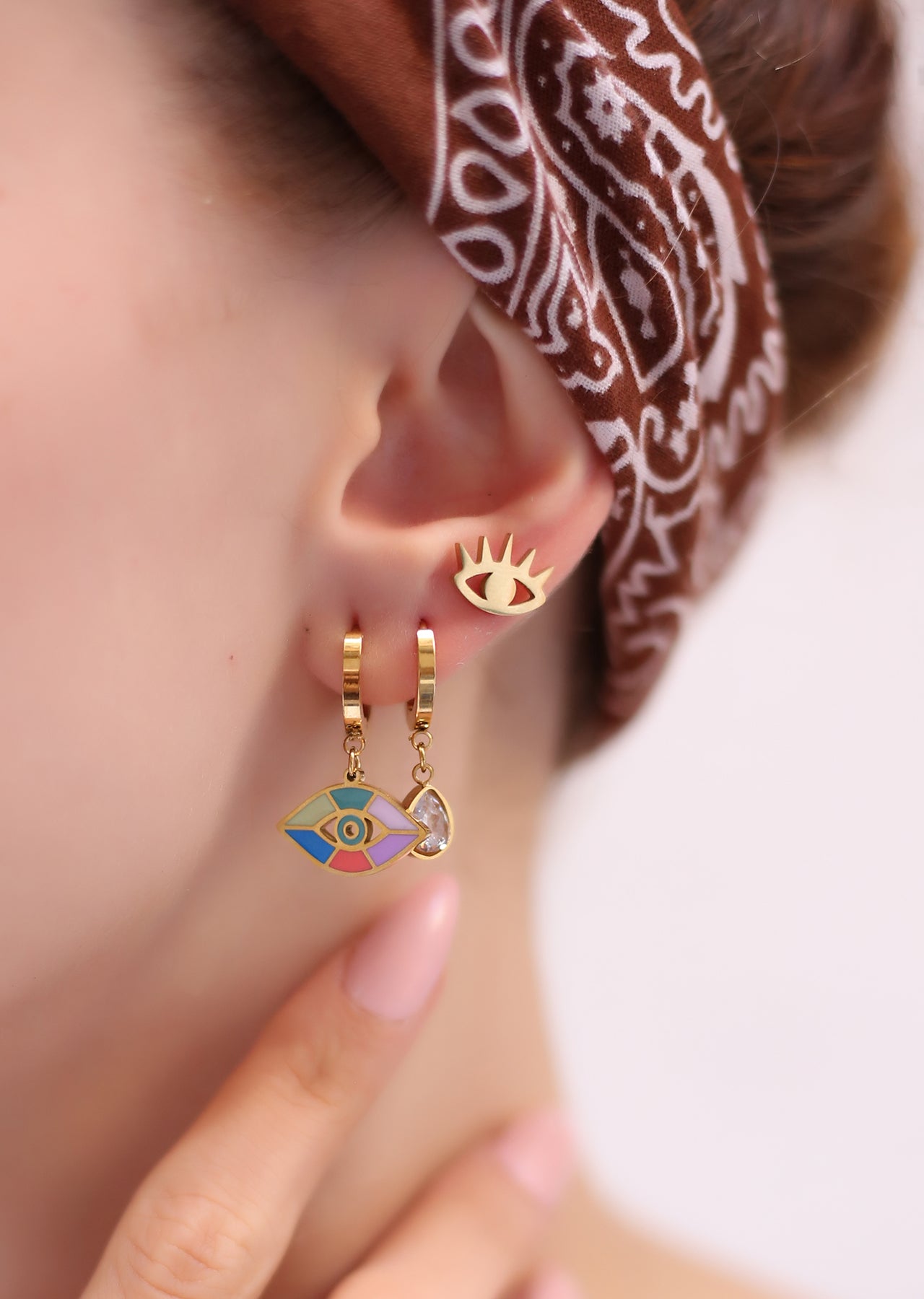 Zircon Earring