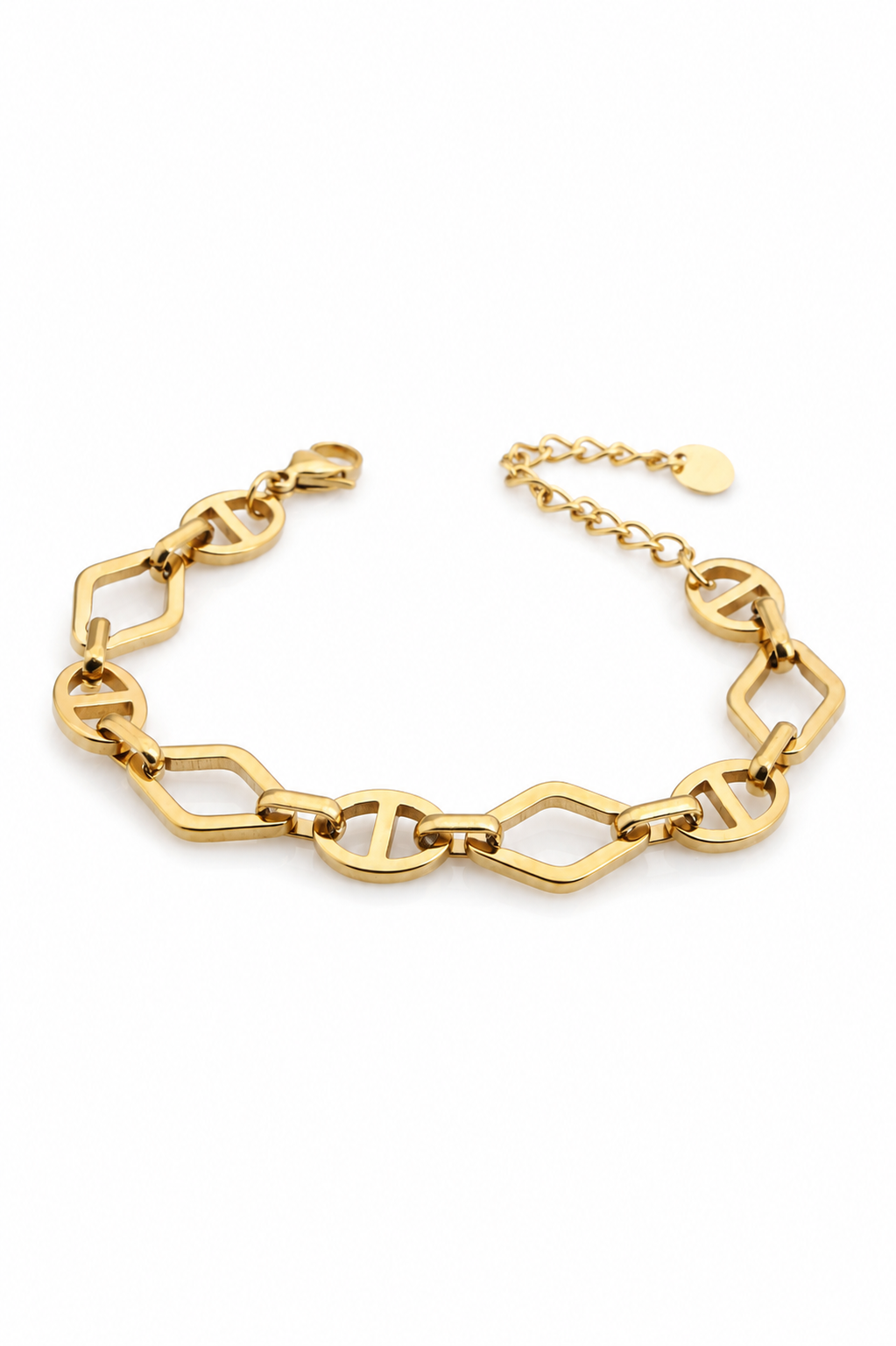Stainless Steel Gold Bracelet