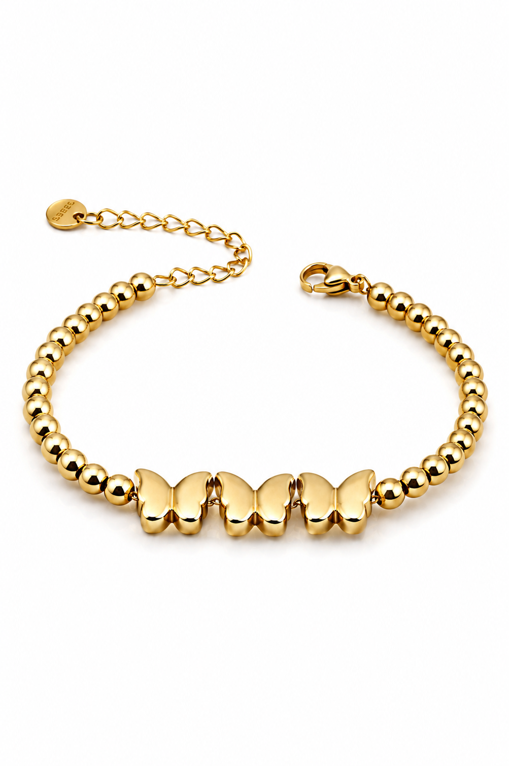 Stainless Steel Gold Bracelet