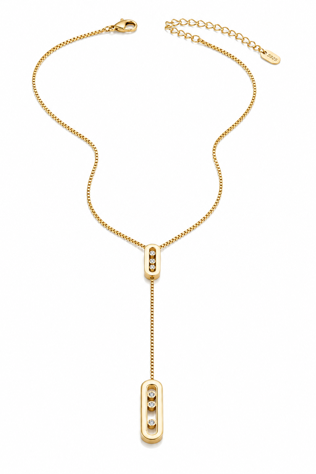 Stainless Steel White Necklace