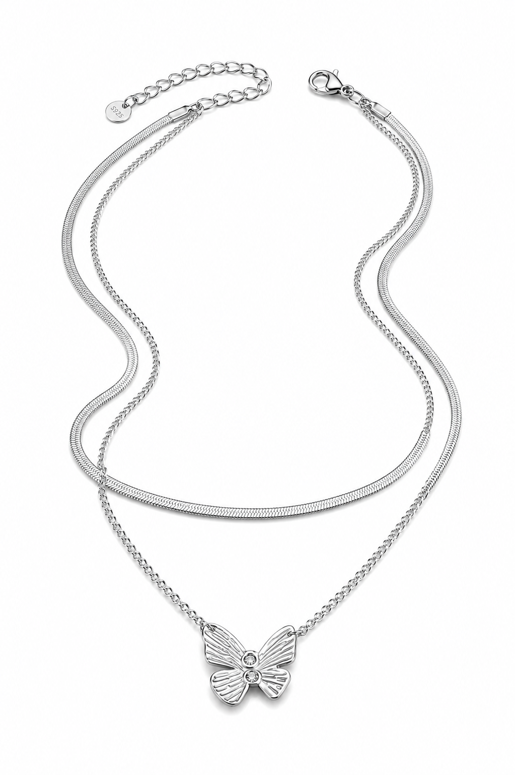 Stainless Steel White Necklace