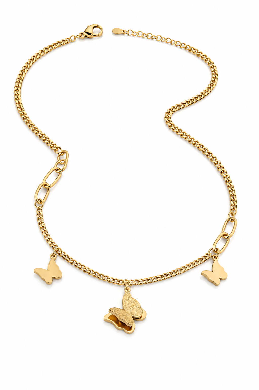 Stainless Steel Gold Necklace