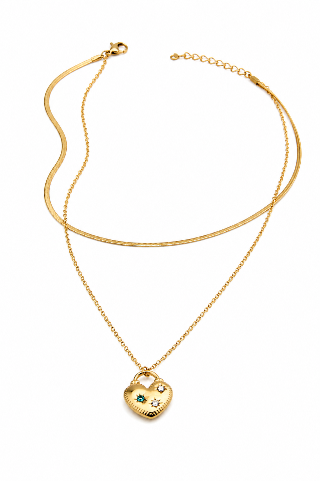 Stainless Steel Mix Colour Necklace