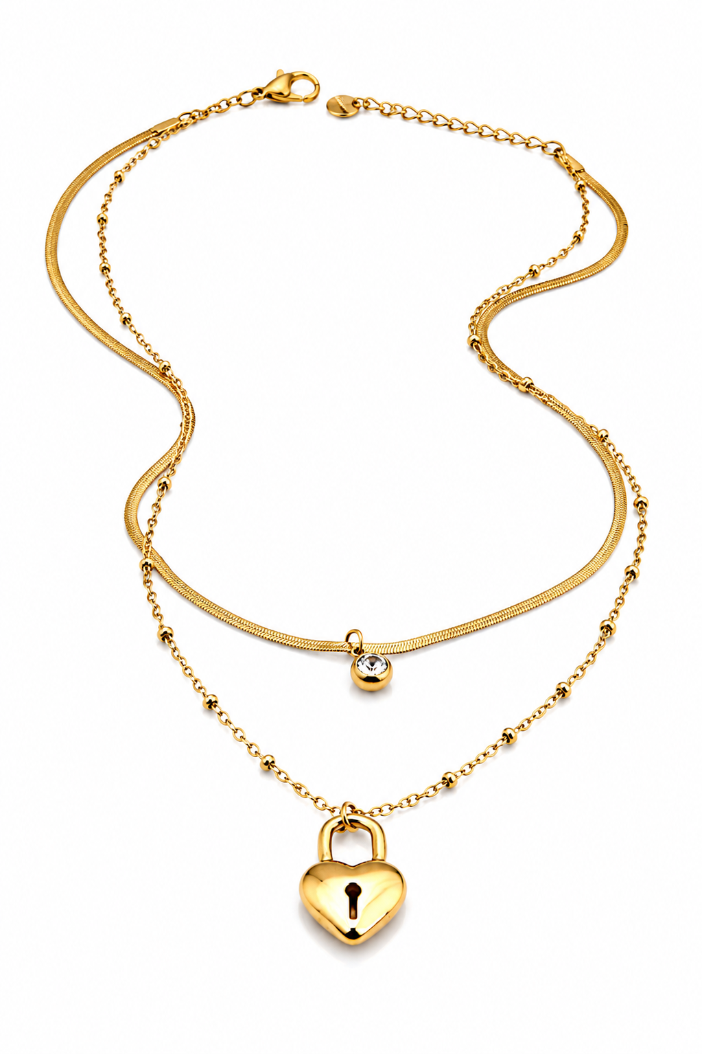 Stainless Steel White Necklace