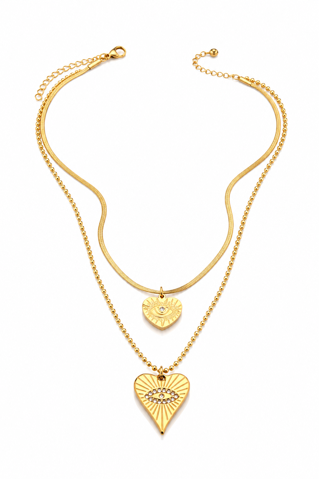 Stainless Steel White Necklace