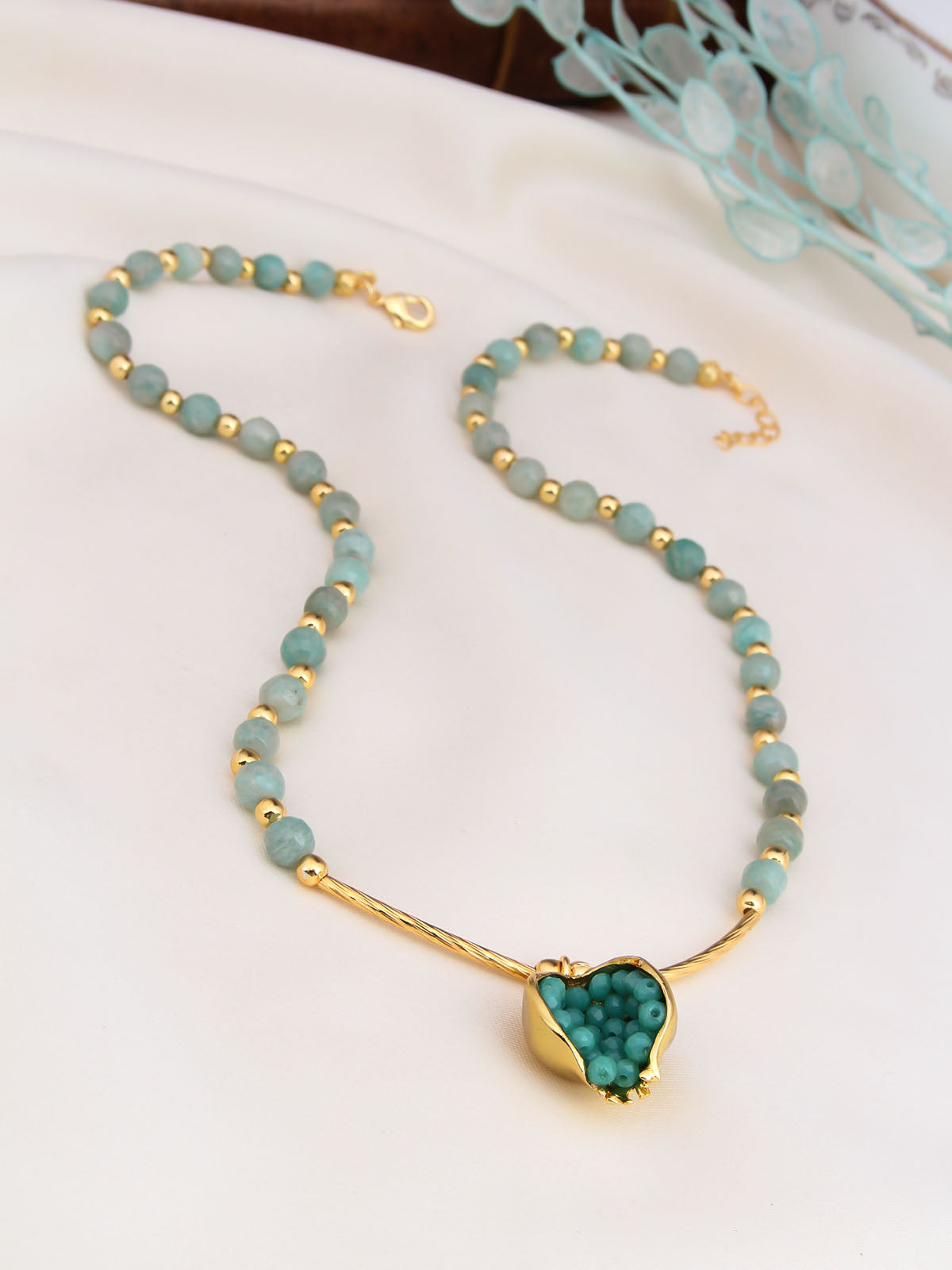 Amazonite Collier