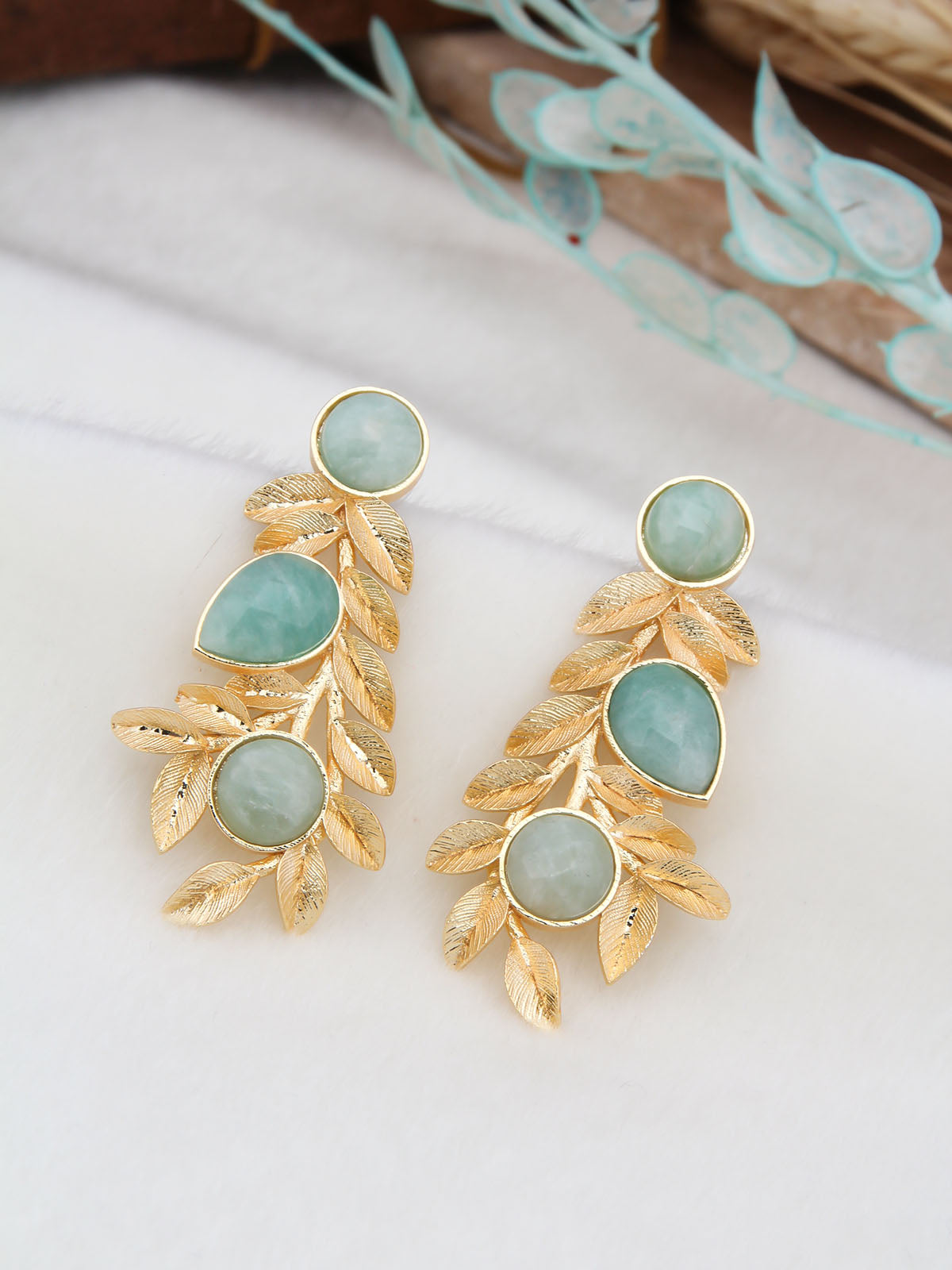 Amazonite Boucle d'oreilles