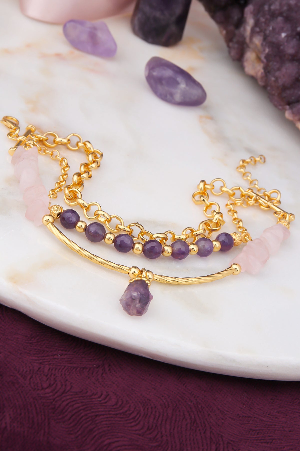 Amethyst Bracelets