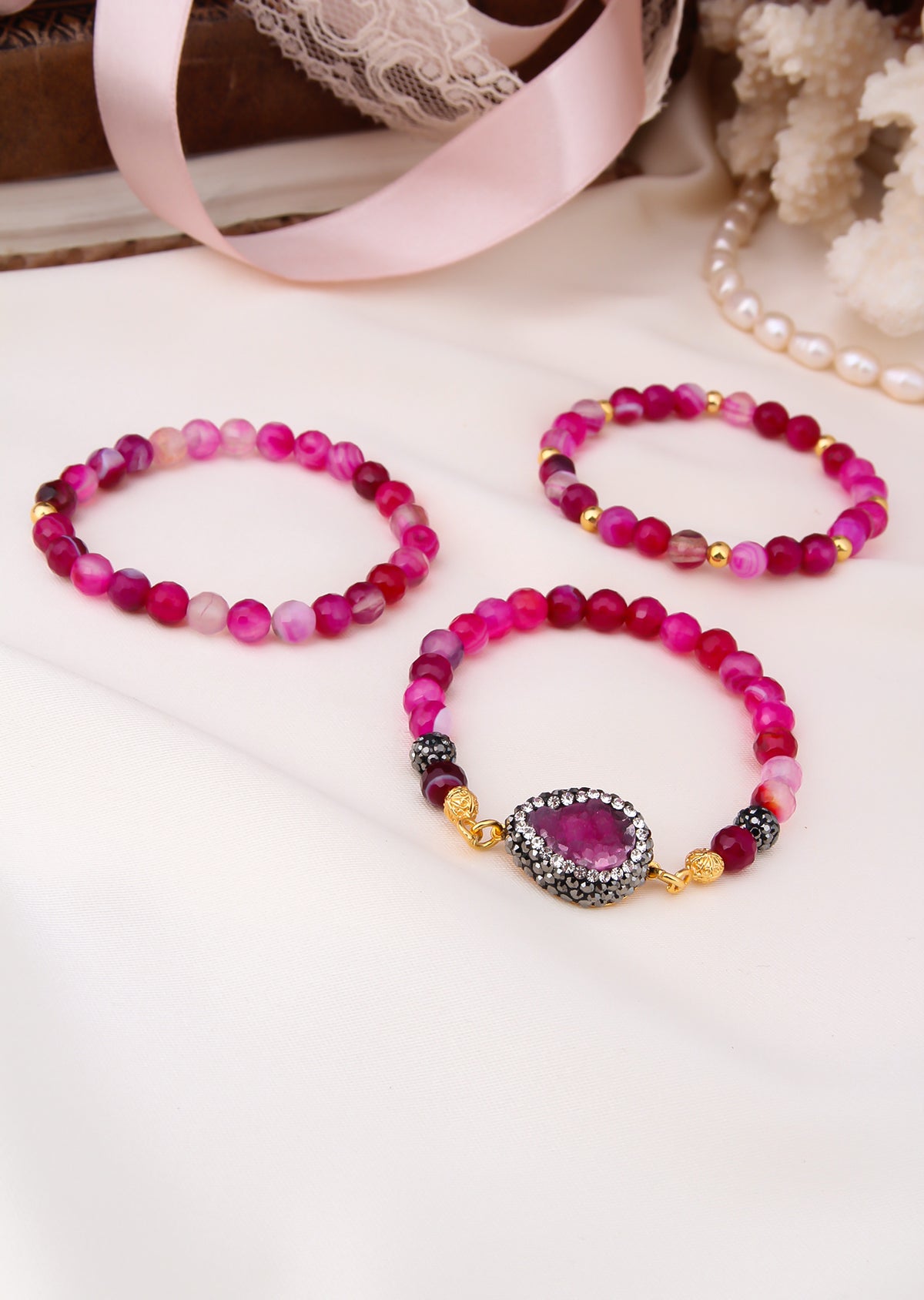 Agate Bracelets