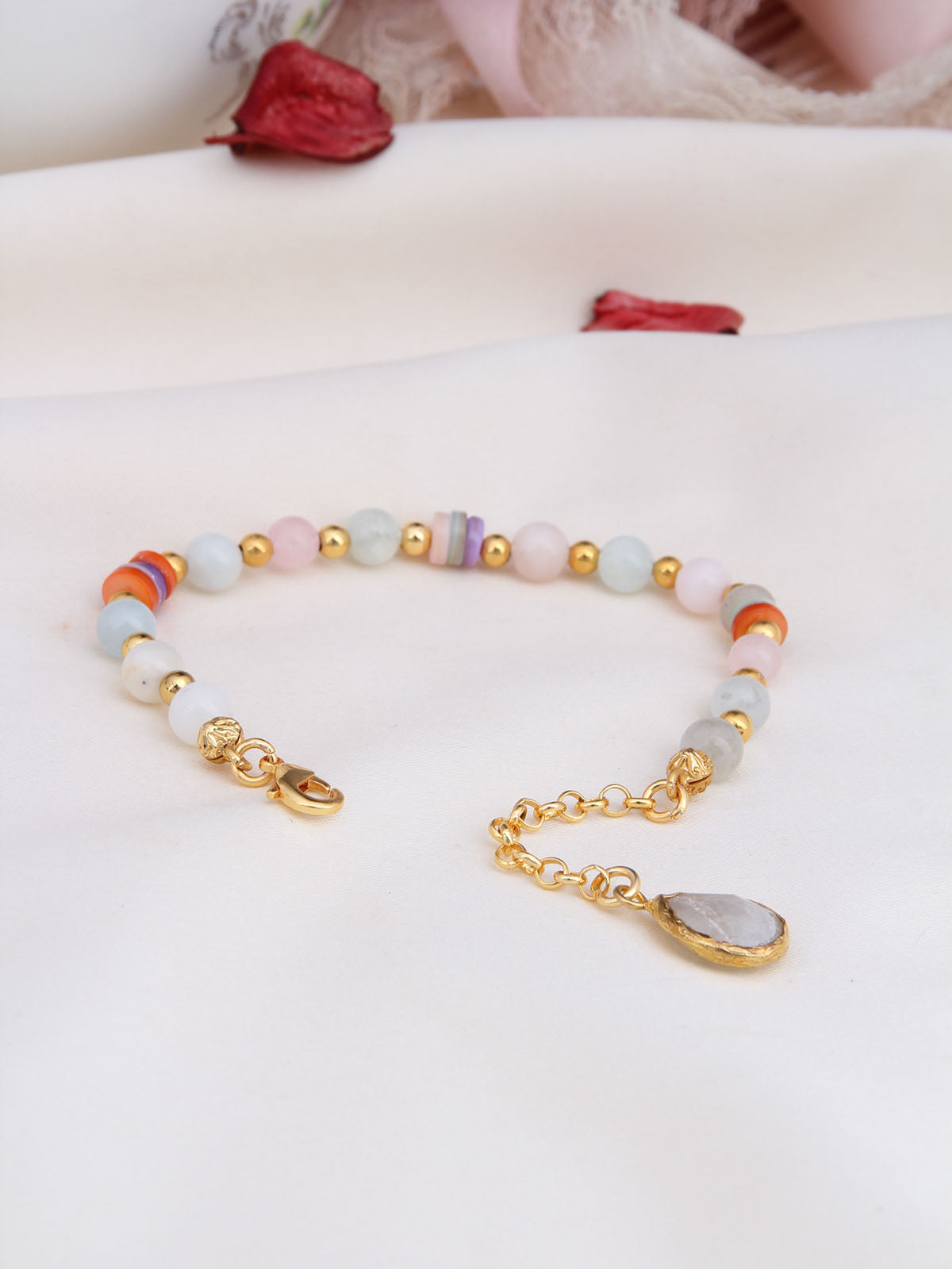 Pink Quartz Bracelet