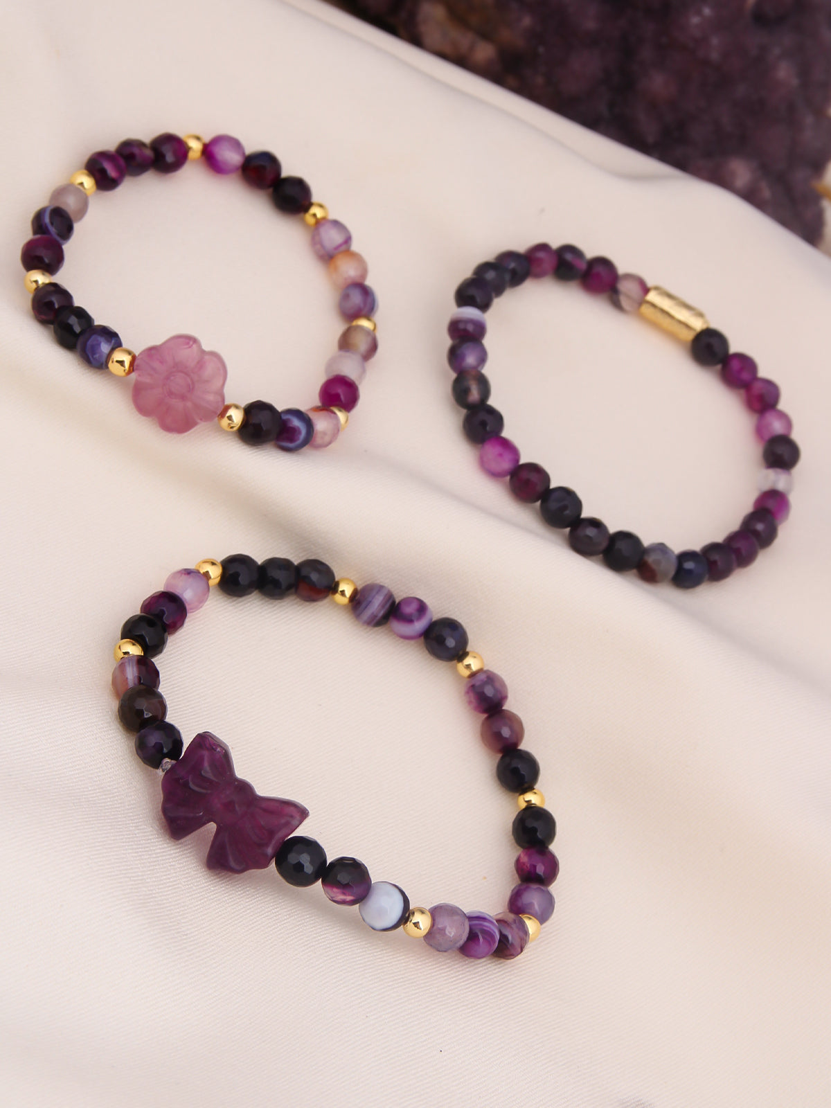 Amethyst Bracelets