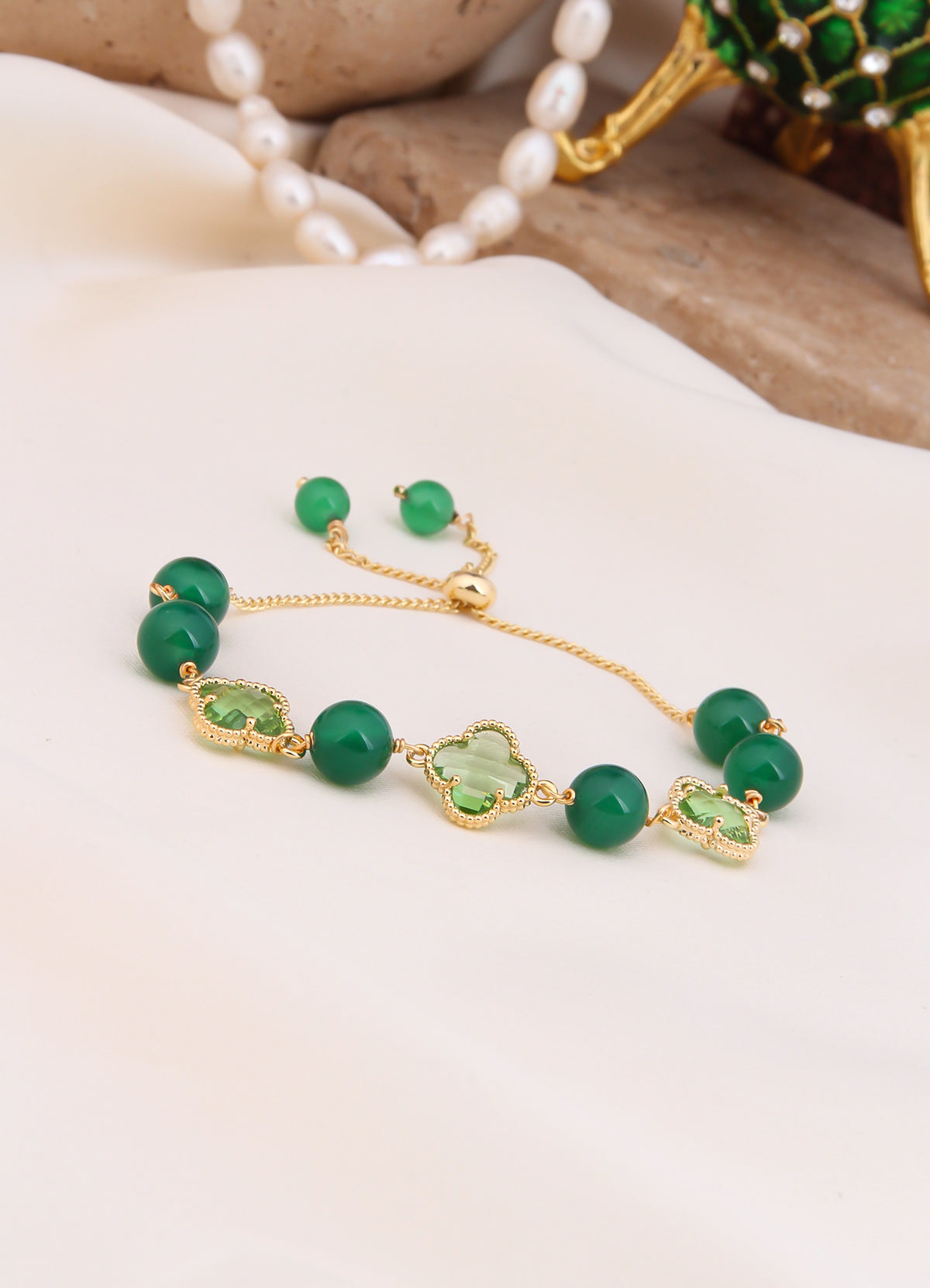 Zircon & Crystal Bracelet