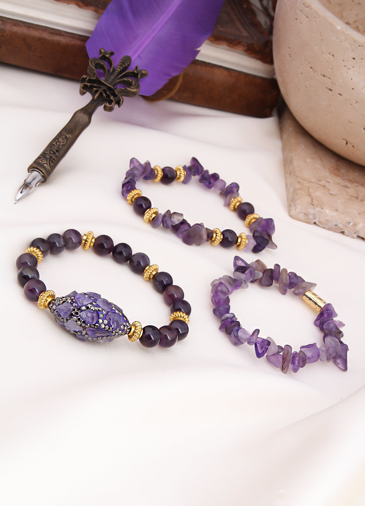 Amethyst Bracelets