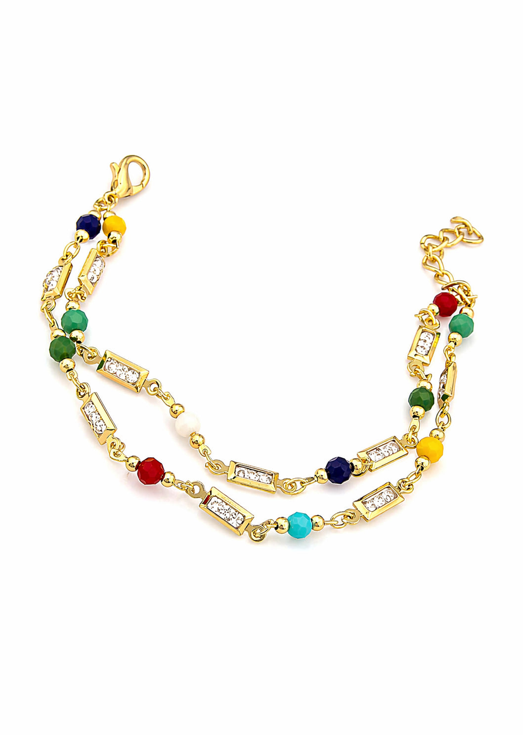 Crystal stone bracelet